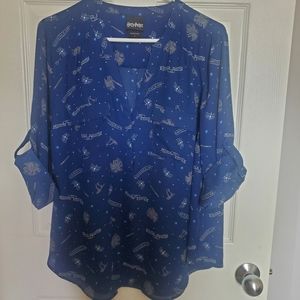 Ravenclaw Harry Potter pullover blouse